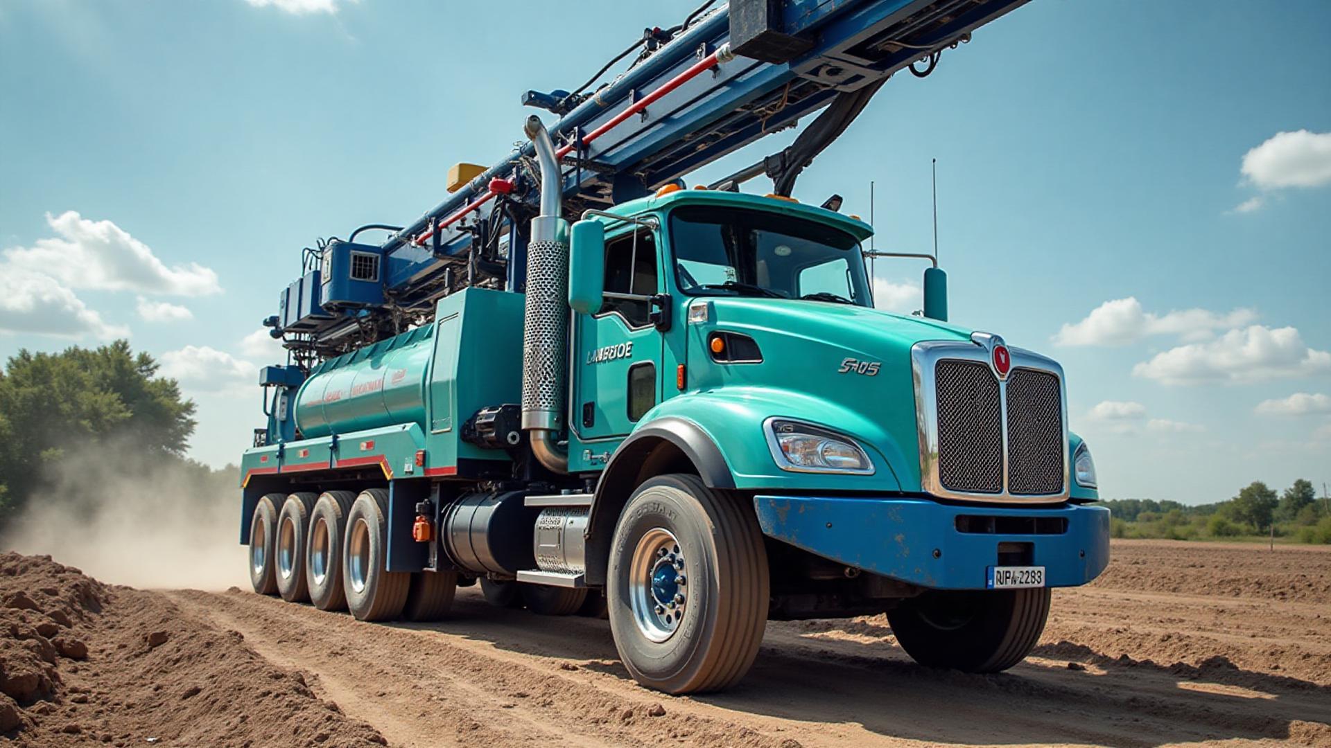 Professional borewell drilling equipment